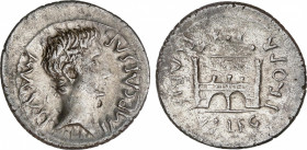 Roman Empire
Augustus (27 BC-14 AD)
Denario. Acuñada el 25-23 a.C. AUGUSTO. P. Carisius. Emérita (Mérida). Anv.: IMP. CAESAR AVGVST. Cabeza descubie...