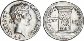 Roman Empire
Augustus (27 BC-14 AD)
Denario. Acuñada el 16 a.C. AUGUSTO. L. Mescinius Rufus. Anv.: CAESAR AVGVSTVS TR. POT. Cabeza laureada de Augus...
