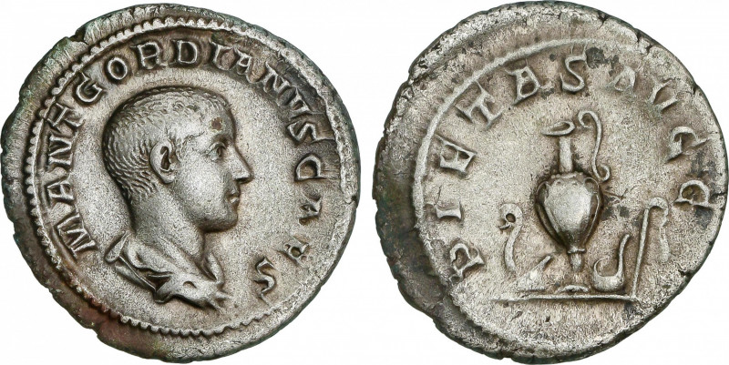 Roman Empire
Gordianus III (238-244 AD)
Denario. Acuñada el 238-244 d.C. GORDI...