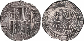 Ferdinand and Isabella (1479-1516)
8 Reales. TOLEDO. Encapsulada por NGC AU DETAILS, CLEANED (nº 5781046-014). Anv.: VIII roel encima - Escudo - T ro...
