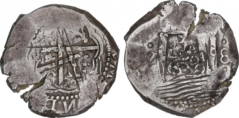 Philip IV (1621-1665)
8 Reales. 1659. LIMA. V. Anv.: V - Columna - LI*MA - Colu...