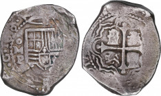 Philip IV (1621-1665)
8 Reales. 1658. MÉXICO. P. 26,51 grs. MBC. / Very fine. AC-1363; Cal-366. Ex Áureo 12 - 11 Diciembre 1990, n. 467.