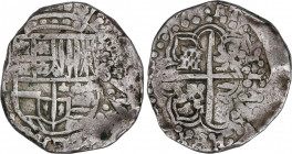 Philip IV (1621-1665)
8 Reales. (164)7. POTOSÍ. T. 27,26 grs. MBC. / Very fine. AC-1480; Cal-500. Adq. M. Dunigan - Marzo 1995.