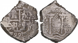 Charles II (1665-1700)
8 Reales. 1699. POTOSÍ. F. 26,75 grs. Dos fechas visibles. MBC. / Two visible dates. Very fine. AC-745; Cal-388. Adq. M. Dunig...