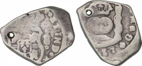 Philip V (1700-1746)
8 Reales. 1737. GUATEMALA. (J). 26,44 grs. Columnario. Perforación. MBC-. / Pillar dollar. Holed. Almost very fine. AC-1241; Cal...