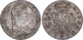 Ferdinand VII (1808-1833)
8 Reales. 1817. MADRID. G.J. 26,71 grs. Pátina. EBC-. / Patina. Almost extremely fine. AC-1272; Cal-507. Ex J. Vico - 2 Mar...