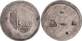 Ferdinand VII (1808-1833)
8 Reales. 1811. SOMBRERETE DE VARGAS. Encapsulada por NGC VF DETAILS, EDGE DAMAGE (nº 5781053-027). Rev.: Punzonado. 25,73 ...