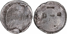 Ferdinand VII (1808-1833)
8 Reales. 1811. SOMBRERETE DE VARGAS. Encapsulada por NGC VF DETAILS, OBV CLEANED (nº 5781053-025). Rev.: Punzonado. 26,24 ...