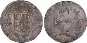 Ferdinand VII (1808-1833)
8 Reales. 1811. SOMBRERETE DE VARGAS. Encapsulada por NGC VF DETAILS, OBV SCRATCHED (nº 5781053-028). 26,70 grs. Sin gráfil...