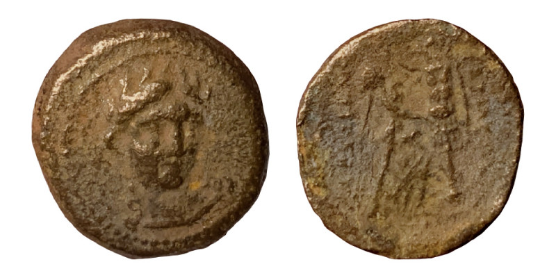 SELEUKID KINGS OF SYRIA , Antiochos I Soter, 281-261 BC. (Bronze, 1.87 g, 14 mm)...
