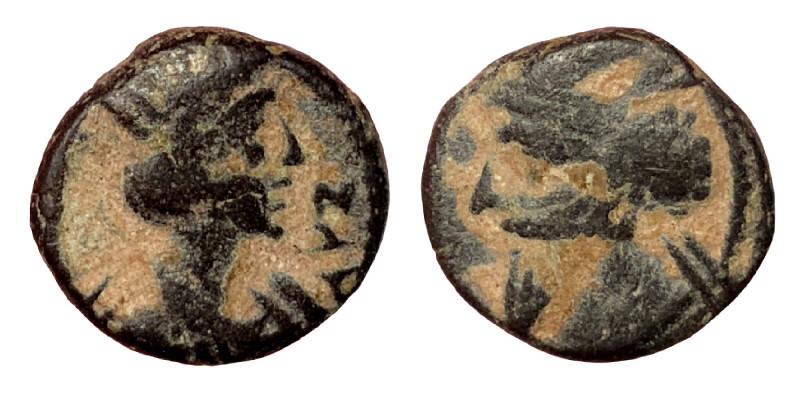 KINGS of PARTHIA. Osroes I. circa AD 109-129. Chalkous (bronze, 1.49 g, 10 mm). ...