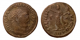 Maximinus II Daia, 310-313. Follis (Bronze, 4.48 g, 21 mm), Antioch, 312. IMP C GAL VAL MAXIMINVS P F AVG Laureate head of Maximinus II to right. Rev....