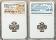 MACEDONIAN KINGDOM. Alexander III the Great (336-323 BC). AR drachm (16mm, 1h). NGC Choice VF. Posthumous issue of 'Colophon', ca. 310-301 BC. Head of...