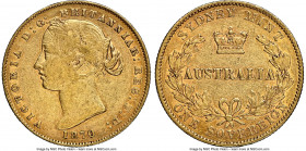 Victoria gold Sovereign 1870-SYDNEY XF40 NGC, Sydney mint, KM4. AGW 02353 oz. 

HID09801242017

© 2020 Heritage Auctions | All Rights Reserved