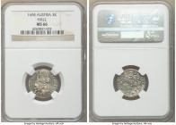 Leopold I 3 Kreuzer 1694 MS66 NGC, Hall mint, KM1356. Crisply struck on roller dies and exhibiting virtually tone free lustrous white surfaces. 

HI...