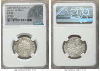 Flanders. Louis II de Mâle Gros ND (1346-1384) AU50 NGC, Boudeau-2233. 26mm. 1.94gm. Helmeted lion left / Floriated cross. 

HID09801242017

© 202...