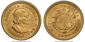 Republic gold 2 Colones 1900-(P) MS63 PCGS, Philadelphia mint, KM139. Gem satin surface. AGW 0.045 oz. 

HID09801242017

© 2020 Heritage Auctions ...