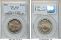 Victoria Florin 1893 MS65 PCGS, KM781, S-3939. Gunmetal toning, muted luster. 

HID09801242017

© 2020 Heritage Auctions | All Rights Reserved