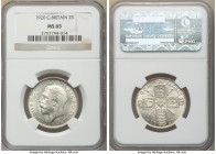 George V Florin 1920 MS65 NGC, KM817a. First year of type. Pearl-gray lustrous surfaces. 

HID09801242017

© 2020 Heritage Auctions | All Rights R...