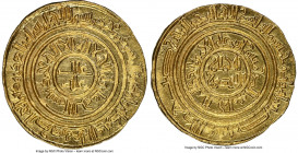 Fatimid. al-Amir (AH 495-524 / AD 1101-1130) gold Dinar AH 503 (AD 1109/1110) MS66 S NGC, Misr mint, A-729. 4.26gm. 

HID09801242017

© 2020 Herit...