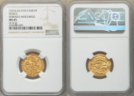 Venice. Tomaso Mocenigo gold Ducat ND (1414-1423) MS65 NGC, CNI-VIIa.20. 20mm. 3.51gm. Fully struck and well centered with satin surfaces and recessed...
