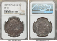 Charles III 8 Reales 1787 Mo-FM AU58 NGC, Mexico City mint, KM106.2a. Lovely old cabinet tone. 

HID09801242017

© 2020 Heritage Auctions | All Ri...
