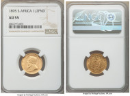 Republic gold 1/2 Pond 1895 AU55 NGC, KM9.2.

HID09801242017

© 2020 Heritage Auctions | All Rights Reserved