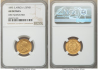 Republic gold 1/2 Pond 1895 AU Details (Obverse Scratched) NGC, KM9.2. AGW 0.1176 oz. 

HID09801242017

© 2020 Heritage Auctions | All Rights Rese...