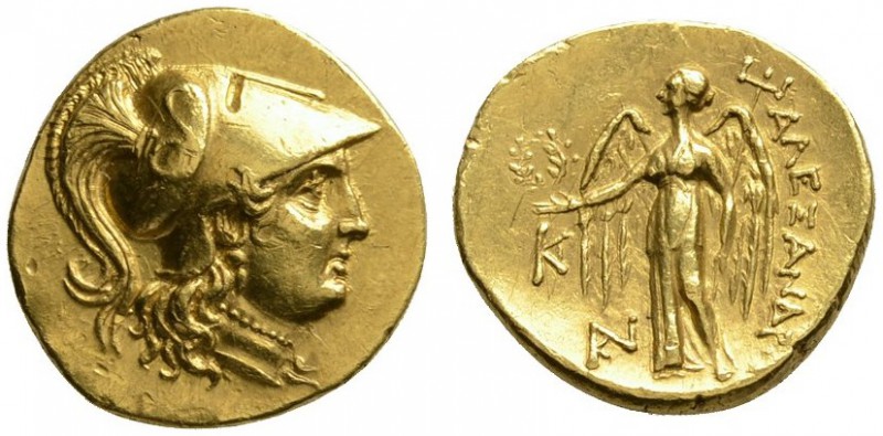 Makedonia. Alexander III. der Große 336-323 v. Chr. AV-Stater (posthume Prägung)...