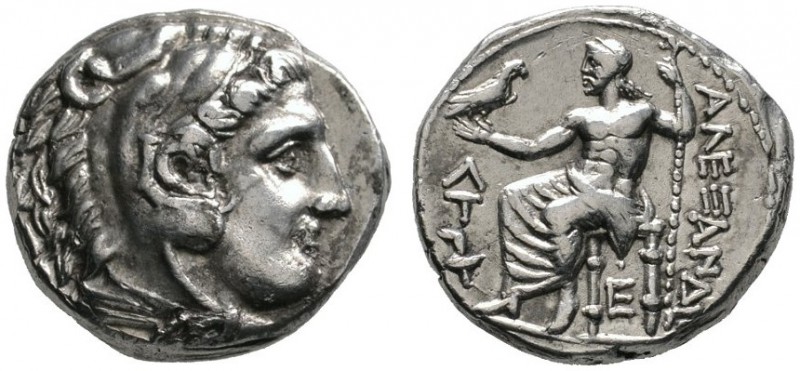 Makedonia. Alexander III. der Große 336-323 v. Chr. Tetradrachme (postume Prägun...