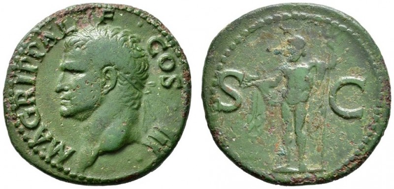 Kaiserzeit. Agrippa †12 v. Chr. As (unter Caligula) 37-41 -Rom-. Ähnlich wie vor...