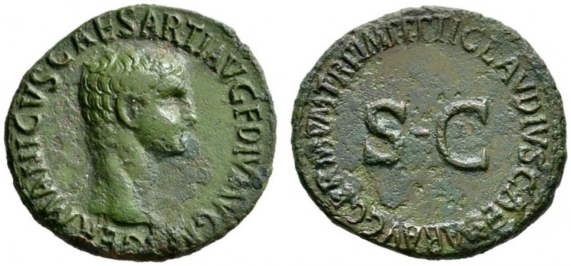 Kaiserzeit. Germanicus Caesar †19, Vater des Caligula. As (unter Claudius) 50/54...
