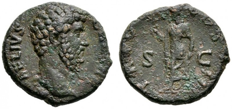 Kaiserzeit. Aelius Caesar 136-138. Dupondius oder As 137 -Rom-. Ähnlich wie vorh...