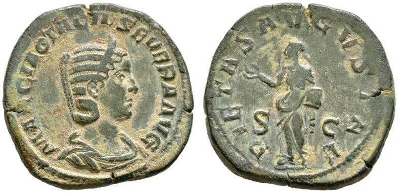 Kaiserzeit. Otacilia Severa 244-249, Gemahlin des Philippus I. Sesterz 244/249 -...
