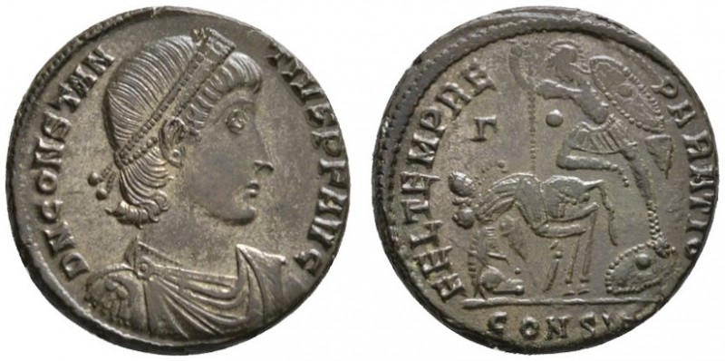 Kaiserzeit. Constantius II. 337-361. Folles -Constantinopolis-. DN CONSTANTIVS P...