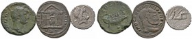 3 Stücke: Republikdenar (Serratus) des Q. Antonius Balbus 83/82 v.Chr. -Rom-. Jupiterkopf nach rechts / Victoria in Quadriga nach rechts (Alb. 1242, 4...