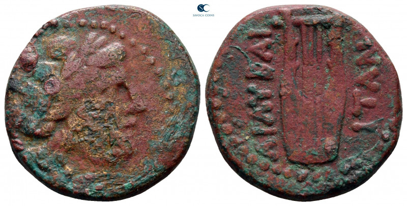 Sicily. Lilybaeum circa 208-180 BC. 
Bronze Æ

22 mm, 7,52 g



very fine...