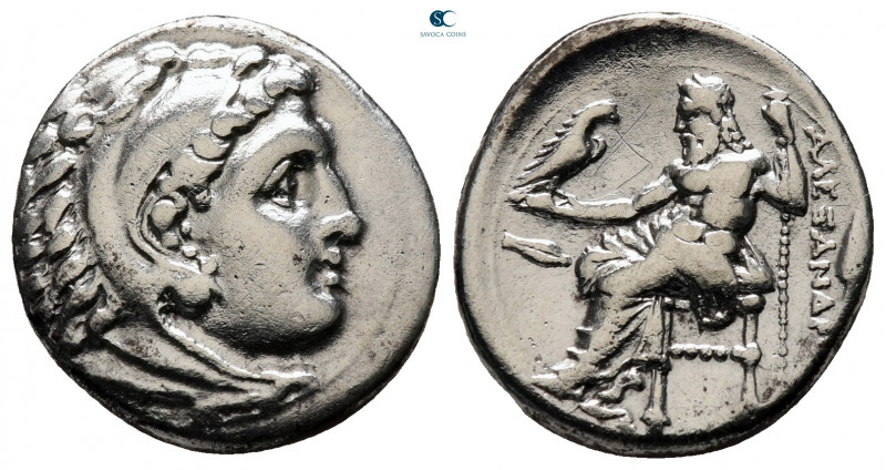 Kings of Macedon. Kolophon. Alexander III "the Great" 336-323 BC. 
Drachm AR
...