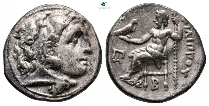 Kings of Macedon. Kolophon. Philip III Arrhidaeus 323-317 BC. 
Drachm AR

17 ...