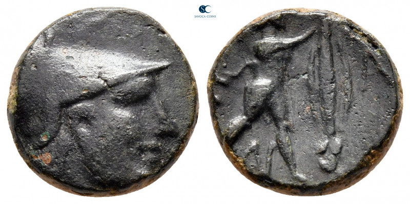 Kings of Macedon. Antigonos II Gonatas 277-239 BC. 
Bronze Æ

14 mm, 2,83 g
...