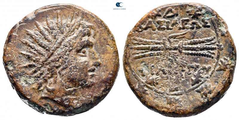Kings of Macedon. Uncertain mint. Philip V 221-179 BC. 
Bronze Æ

22 mm, 12,9...