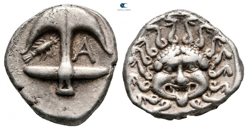 Thrace. Apollonia Pontica circa 480-450 BC. 
Drachm AR

16 mm, 3,31 g



...