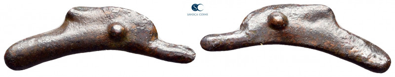 Scythia. Olbia circa 437-410 BC. 
Cast dolphin Æ

25 mm, 1,26 g



very f...