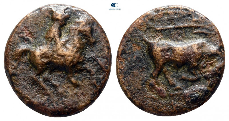 Thessaly. Krannon circa 350-300 BC. 
Bronze Æ

14 mm, 2,20 g



nearly ve...