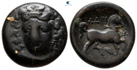 Thessaly. Larissa circa 356-337 BC. Tetrachalkon Æ