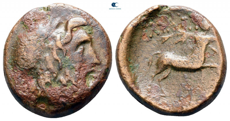 Thessaly. Magnetes circa 150-130 BC. 
Bronze Æ

28 mm, 5,32 g



fine
