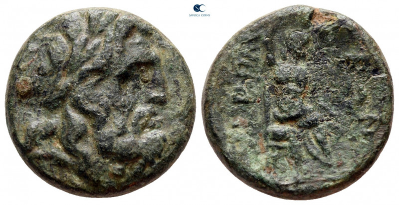 Thessaly. Perrhaebi circa 150-100 BC. 
Bronze Æ

19 mm, 6,06 g



very fi...