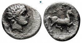 Thessaly. Phalanna circa 350-300 BC. Trihemiobol AR