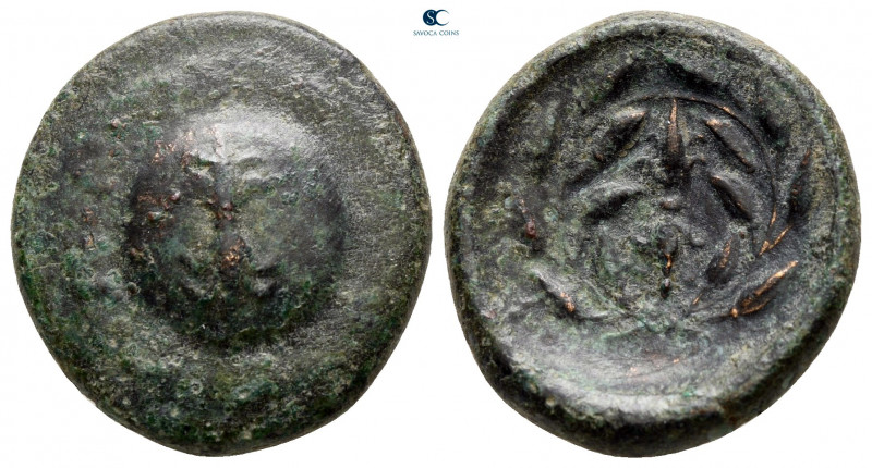 Epeiros. The Molossi circa 360-330 BC. 
Bronze Æ

20 mm, 5,50 g



nearly...