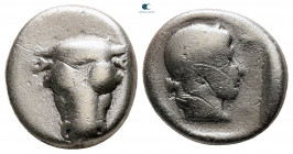 Phokis. Federal Coinage circa 460-430 BC. Triobol AR